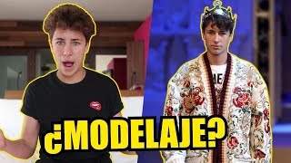 ¿Qué se siente caminar junto a SUPER MODELOS en una pasarela  Juanpa Zurita [upl. by Nissie]