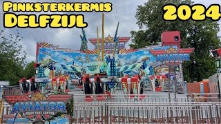 Kermis Delfzijl 2024  Aviator Ockers Techno Power [upl. by Gabriel]