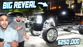 Revealing Braaps 12 Inch Lifted F350 ITS DONE [upl. by Amliw]