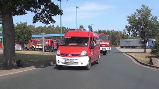 Waldbrand  quotParadezugquot 1 Zug Wassertransportzug Süd der Kreisfeuerwehrbereitschaft Celle [upl. by Aikym]