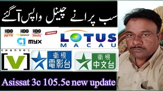 asiasat 7 dish setting  asiasat 7 new update DISHHUB [upl. by Eey606]