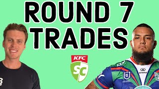 My NRL SuperCoach Round 7 Trades Analysis [upl. by Ileana638]