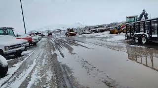 los lunas new mexico we get the snow 2 [upl. by Sewellyn]