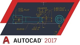 Centerlines and Center Marks AutoCAD 2017 Tutorial  AutoCAD [upl. by Evvy]