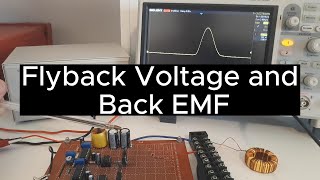 What is Flyback Voltage and Back EMF [upl. by Akinehs596]