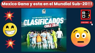 Seleccion Mexicana Sub20 Clasifica al Mundial de Chile 2025 [upl. by Coombs790]