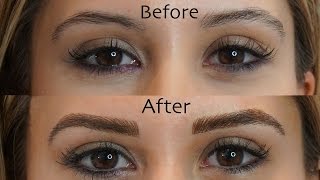 Microblading Eyebrows See My Before and After Results [upl. by Il473]