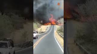 VORAZ incendio en Capilla del Monte HAY EVACUADOS ðŸ”¥ [upl. by Ney]