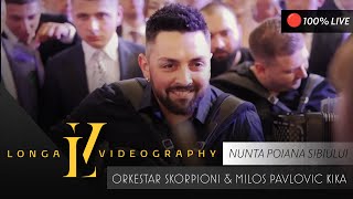 Orkestar Skorpioni amp Milos Pavlovic KIKA ✅ Live❌ Nunta Poiana Sibiului  Andreea amp Ghita Dioane✅2023 [upl. by Cheadle]