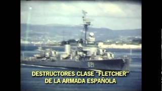 Buques de guerra en la Ría de Ferrol [upl. by Pan]