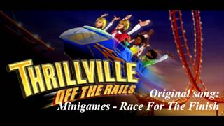 Thrillville Off The Rails Soundtrack  Minigames  Race For The Finish [upl. by Asiela]