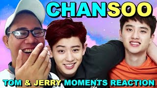 EXO Kyungsoo amp Chanyeol  Tom and Jerry MOMENTS REACTION [upl. by Danie]