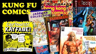 Kung Fu Comics  Jademan and Tony Wong present Hong Kongs finest Fight Comics [upl. by Landri]