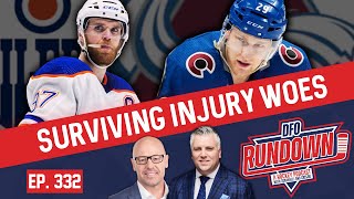 Can the Avs amp Oilers survive their injury woes  DFO Rundown [upl. by Gipps]