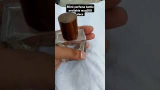 50ml perfume bottle available viralvideo perfumebottle fashion Plainandcolourperfumebottle [upl. by Annoik]