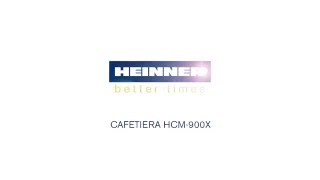 Cafetiera Heinner HCM900X [upl. by Noreh319]