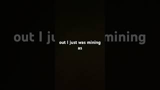 I saw a silverfish while I was mining I’m so scared right now …￼ [upl. by Enomad465]