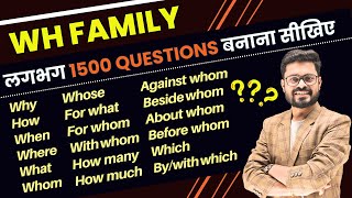 Wh Family Words Practice in 30 Min  How to Ask Questions  English Speaking Practice [upl. by Eerised]