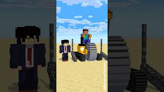 HELP Herobrine From How Much Bedrock To Stop Them friendship trending anime minecraftshorts [upl. by Banks]