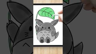 How to Draw Totoro 🌱 My Neighbor Totoro26 octobre 2024 [upl. by Davina172]