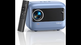 YABER E1 Mini Projector Review – Pros amp Cons – Native 1080P Projector with Electric Focus [upl. by Aelat]