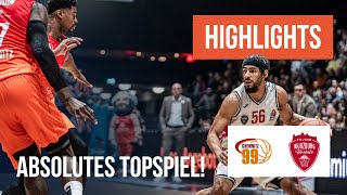 Highlights NINERS Chemnitz  FITOne Würzburg Baskets Saison 202425 [upl. by Vanhook758]