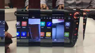 Erisin ES5511V 8quot Android 51 Car GPS DVD Radio DAB 3G WiFi TV [upl. by Ninnetta802]