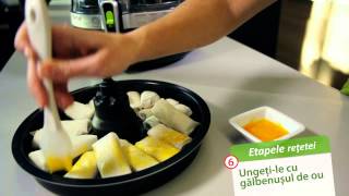 Friteuza Tefal Actifry 2 in 1 Banane cu batoane de ciocolataflv [upl. by Dlorah]