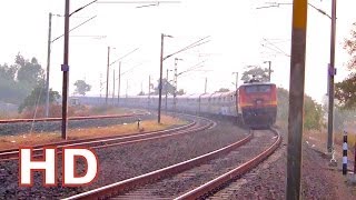 GRANDPA GZB WAP1 22052 LTT ASR AMRISTSAR EXPRESS TEARS THROUGH BHADBHADA GHATS [upl. by Rabassa669]