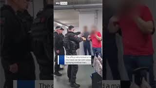 New video of Manchester Airport incident [upl. by Annodas713]