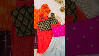 Banarasi silk gowns  kids traditional dresses mesmaa kidsgown kidsfashion kids [upl. by Pillyhp]