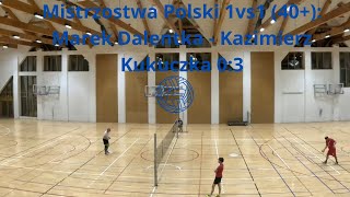 Mistrzostwa Polski 1vs1 40 Marek Dalentka  Kazimierz Kukuczka 03 [upl. by Nylrehc686]