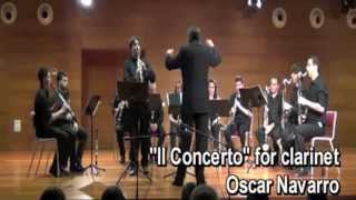 quotII CONCERTOquot for Clarinet Arr for Clarinet quartet or ensemble  Oscar Navarro [upl. by Aihsas]