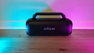 Ortizan M12 Bluetooth Speaker Sound Demo [upl. by Killoran866]