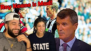 FIRST TIME EVER WATCHING ROY KEANE Most FAMOUS Moments [upl. by Lleksah114]