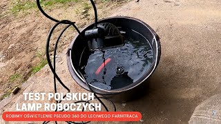 Tanie Oświetlenie Robocze LED 360 Farmtrac 685DT  montaż i test polskich lamp FRISTOM [upl. by Temirf475]