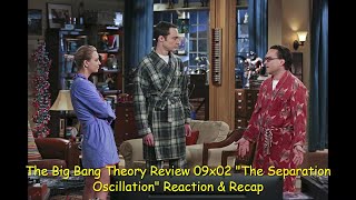 The Big Bang Theory Review 09x02 quotThe Separation Oscillationquot Reaction amp Recap [upl. by Dranik]