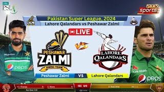 Live  Lahore Qalandars Vs Quetta Gladiators Live  Match 28  LAH vs QUE Live Score cricketlive [upl. by Esidnak]