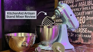 KitchenAid Artisan Stand Mixer Review 2022 [upl. by Joselyn823]