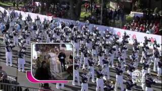 Downingtown Blue and Gold Marching Band  2011 Rose Parade [upl. by Ogawa]