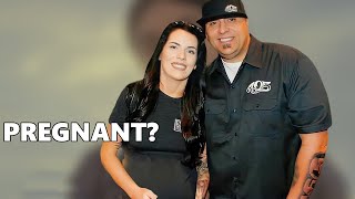 Street Outlaws Big Chiefs Girlfriend Jackie Braasch Pregnant [upl. by Nary775]