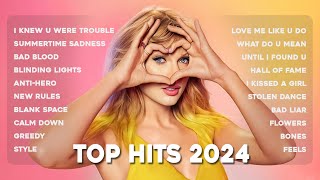 Top Hits 2024 ♪ Popular English Songs ♪ Summer Pop Music Playlist 2024 [upl. by Edyaj]