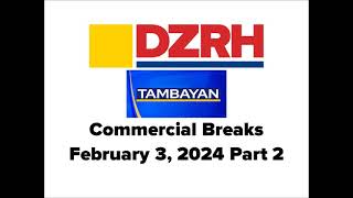 Tambayan Commercial Breaks February 3 2024 Part 2 [upl. by Dareece]