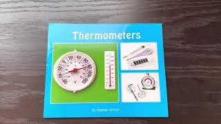 Thermometers by Stephen Schutz Weather Read Aloud [upl. by Lledal]