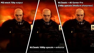 PS3 Image Enhancement And 4K Upscaling Test  Resistance 2 [upl. by Ahsilet430]