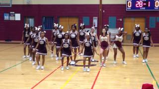 Cradock Middle School Cheerleaders December 2014 [upl. by Leigha]