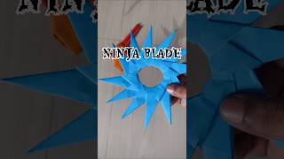 NINJA blade diy diycraft origami origamitutorial turtorial art craft craftideas craftart [upl. by Ijuy114]