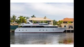 105 Broward Motor Yacht GOLDEN TOUCH for sale at Bradford Marine Yacht Sales [upl. by Ennovyahs]