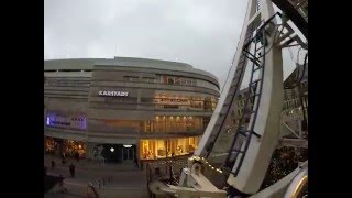 Riesenrad 45m  Willenborg Onride Video Weihnachtsmarkt Wiesbaden 2015 [upl. by Airb]