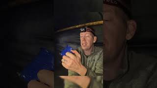 There’s no way bro is not cold Outdoorboys yt camping fyp adventure food [upl. by Ecirad]